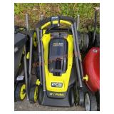 RYOBI 18V 16 in. Battery Walk Behind Push Mower