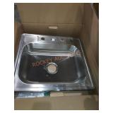 Glacier Bay 25 in. Stainless Steel Kitchen Sink