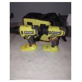 Ryobi 18v 1/2 in drill driver and 1/4 in impact