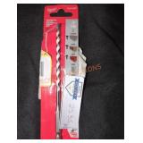 Milwaukee 3/16" shock wave impact duty bit