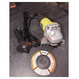Ryobi 5.5Amp 4.5" Barrel Grip Angle Grinder