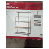 Husky 48" W x 24" L x 78 " H 5 shelf heavy duty