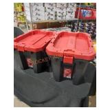 Husky 5 Gallon Latch&Stack Storage Totes w/ Lids