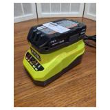 Ryobi One+ 18V 1.5Ah Battery and Charger