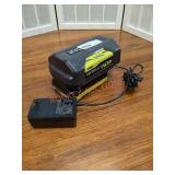 Ryobi 40V 4Ah Lithium Battery and Charger