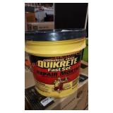 Quikrete fast set repair mortar
