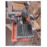 Ridgid 10" tile saw and stand