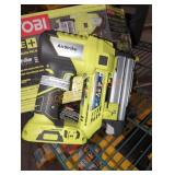 Ryobi one + 18v 23 ga cordless pin nailer