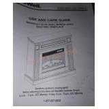 Grantley 40 in wall mantle with electric fireplace