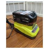 Ryobi One+ 18V 4Ah Battery and Charger