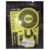 Ryobi USB Lithium Clamp Fan Kit
