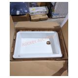 Kohler Cast Iron Sink 22"x34" Sink Cracked