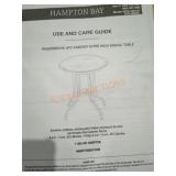 Hampton Bay Dining Bistro Table