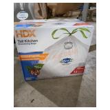 HDX 13gal Mint Scented Kitchen Trash Bags