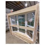 Jeld-Wen 71.5"ï¿½59.5" V-4500 Vinyl Bay Window
