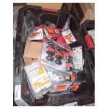 Tote lot odds and ends of different items