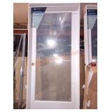 Jeld-wen Primed Wood Interior Door w/Clear Glass,