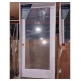 Jeld-wen Primed Wood Interior Door w/Clear Glass,