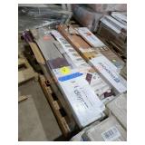 Mixed Plank Flooring Skid Lot