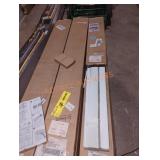 6 cordless window blinds white 5- 72 x 72, 1-36x