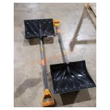 True Temper Snow Shovels (Set of 2)