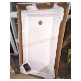 Delta 60" L x 32" W Shower Pan Base with Left