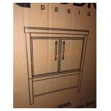 S-Studio 30"ï¿½18"ï¿½34" Blue Bathroom Vanity