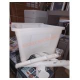 Glacier Bay all in one laundry work center white