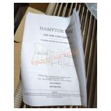 Hampton Bay Haymont Wicker 3pc High Dining Set