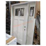 Steve & Sons White Entry Door w/ Side Window