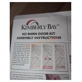 Kimberly Bay kd barn door kit