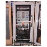 Anderson door 2500 series self storing storm door