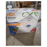 HDX 13gal Mint Scented Kitchen Trash Bags