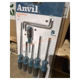 Anvil 8pc Screwdriver Set (Brand New)