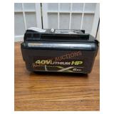 RYOBI 40V 6AH Lithium Battery ONLY