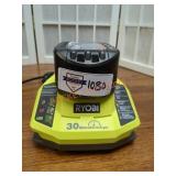 RYOBI 18V 4AH Lithium Battery and 18V Charger