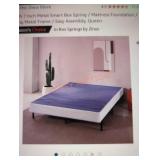 Zinus 7" Queen Size Smart Box Spring