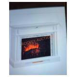 Keighley 52" freestanding faux marble fireplace