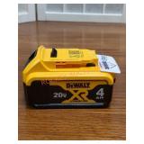 DeWalt 20V 4Ah Battery ONLY