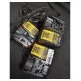 DeWalt 12V/20V 3-Count Chargers ONLY