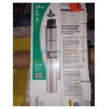 Everbilt 4" submersible deep well pump 1/2 HP