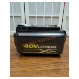 RYOBI 40V 6AH Lithium Battery ONLY