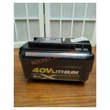 RYOBI 40V 6AH Lithium Battery ONLY