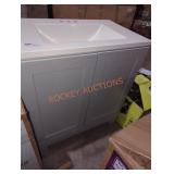 30" W x 19" D x 34" H bathroom sink vanity: Sold