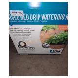 Raised water bed drip watering kit