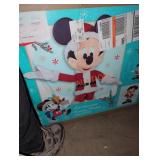 Yard Decor 4 ft animated holiday Mickey