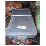 Blue 6 qt set of 4 totes