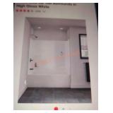 Delta 60"ï¿½57" Adhesive Bathtub Wall Set