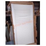 Ply Gem 14.5"ï¿½63" 2-Piece Window Shutters, White