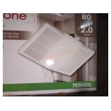 Broan-NuTone80 CFM Bathroom Exhaust Fan